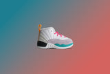 Air Jordan 12 Retro (TD) - White/Vapor Green/Photon Dust