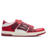 Skel Top Low - Red/White