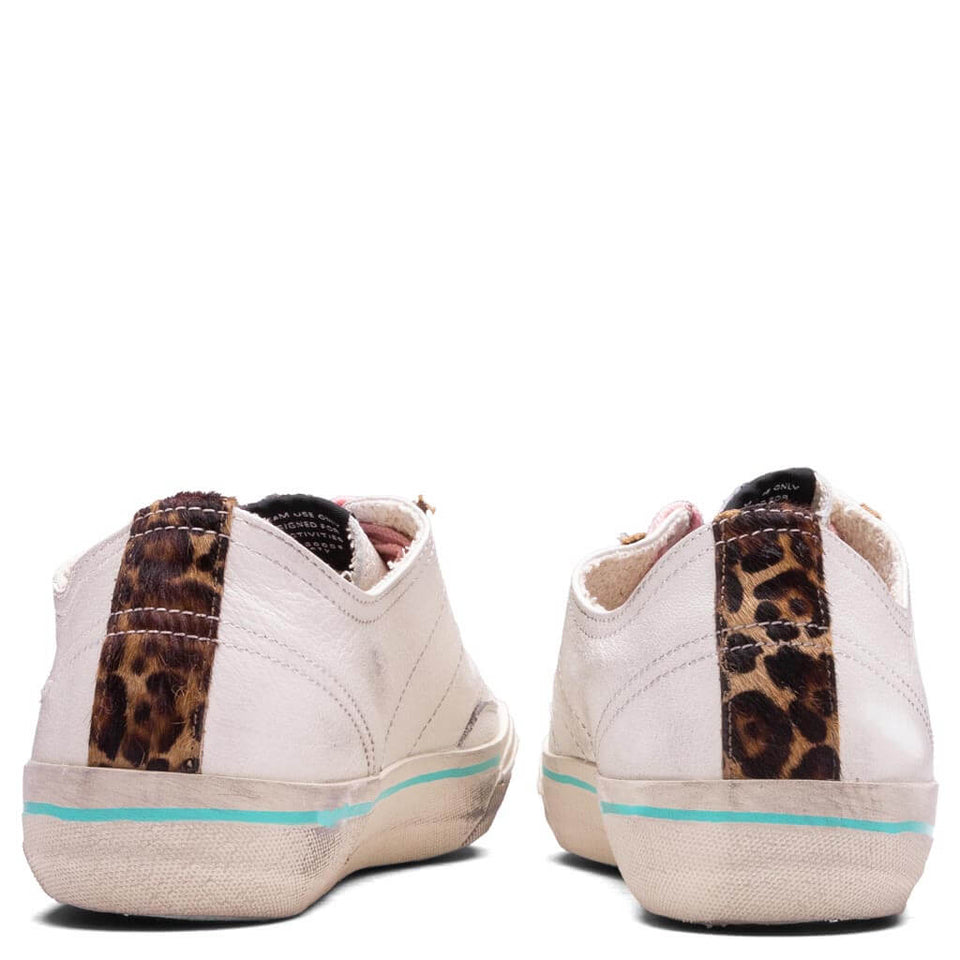 Women's V-Star - White/Silver/Beige Brown Leo